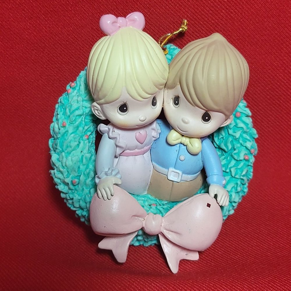 VTG Precious Moments Holiday Ornament 1995